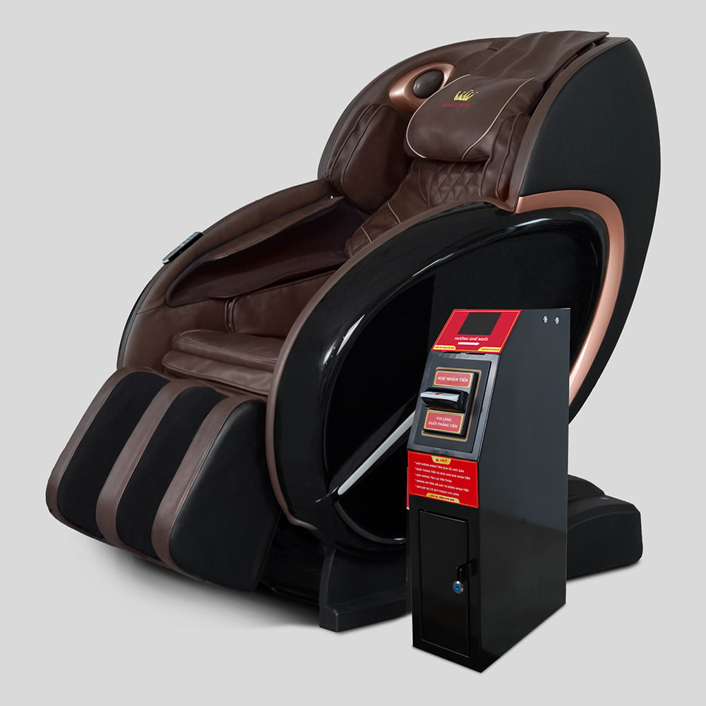 Ghế massage kinh doanh Queen Crown QC KD008 Plus