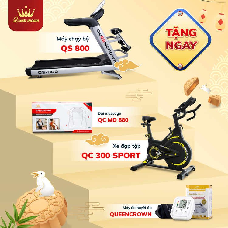 Queen Crown có nhiều quà tặng thêm cho khách hàng