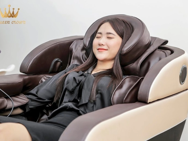 Ghế massage 3D giúp thư giãn tinh thần