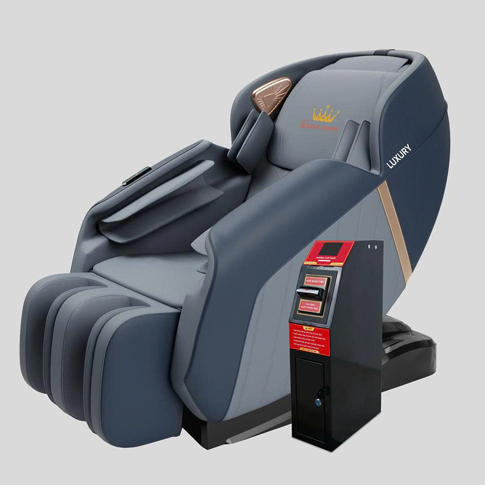 Ghế massage kinh doanh Queen Crown QC KD77 Plus