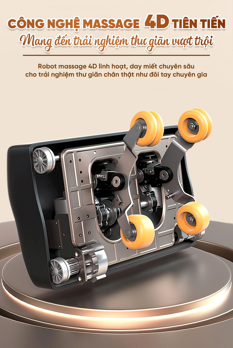 Ghế massage kinh doanh Queen Crown KD79 Plus - Công nghệ 4D tiên tiến