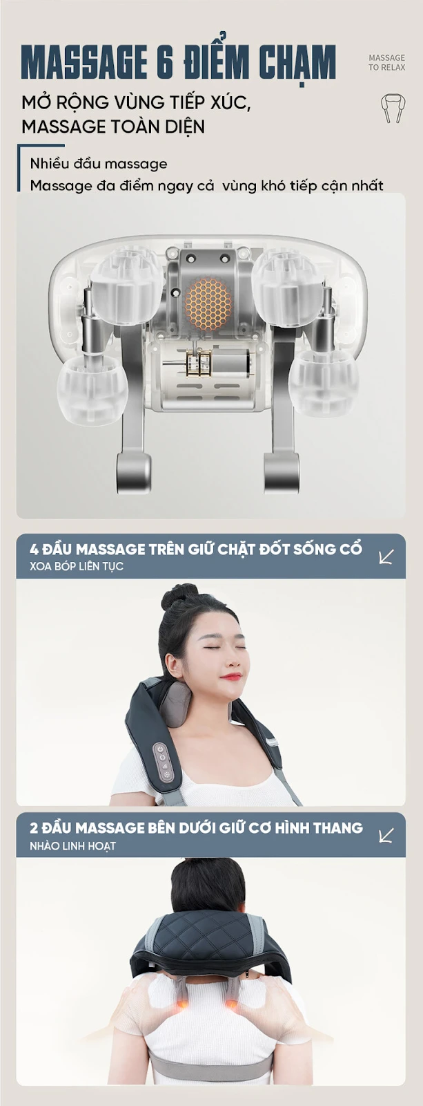 Đai massage Queen Crown QC M5
