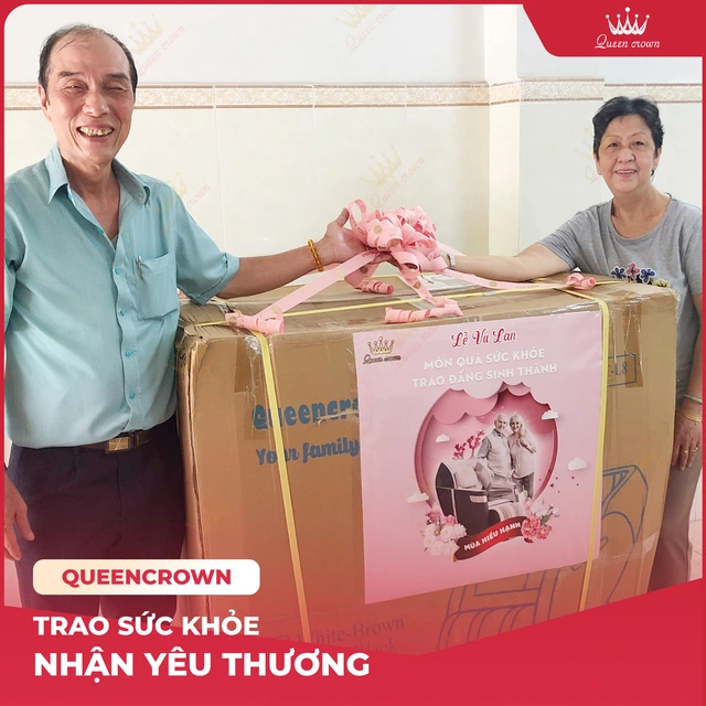 Cô Chú Bảy Lan Hạnh Phúc Khi Nhận Được Món Quà Đặc Biệt Từ Con Trai