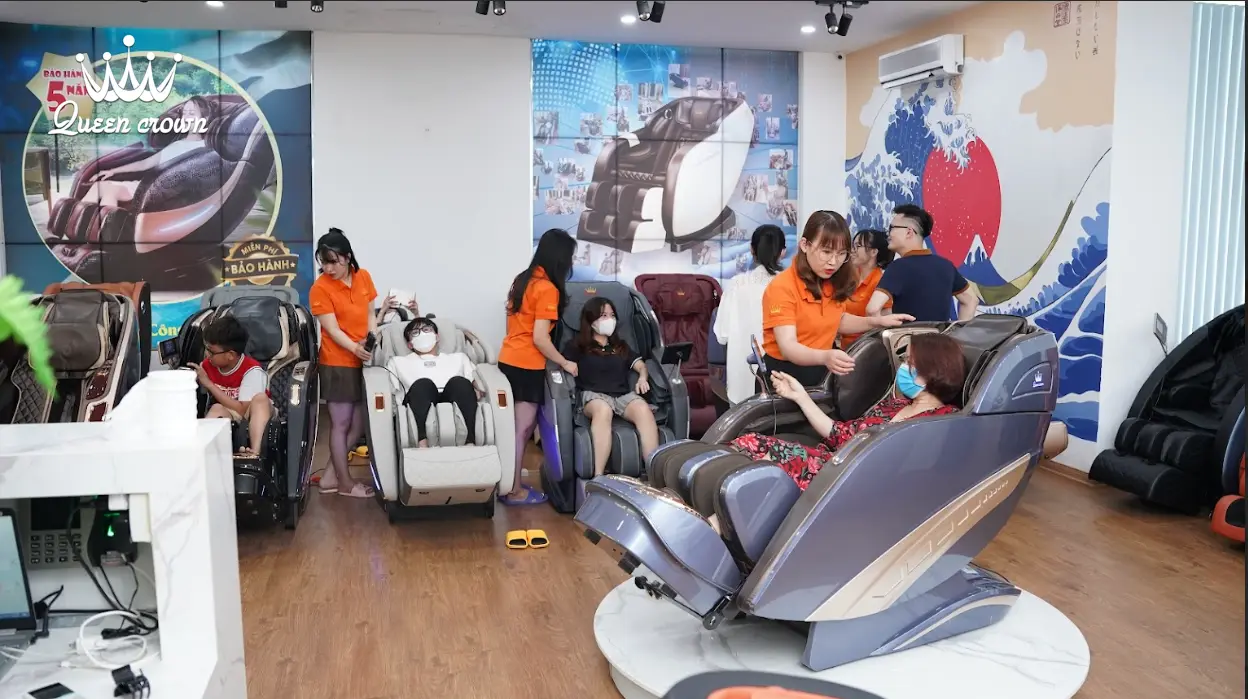 ghế massage có chế độ kiểm tra sức khỏe