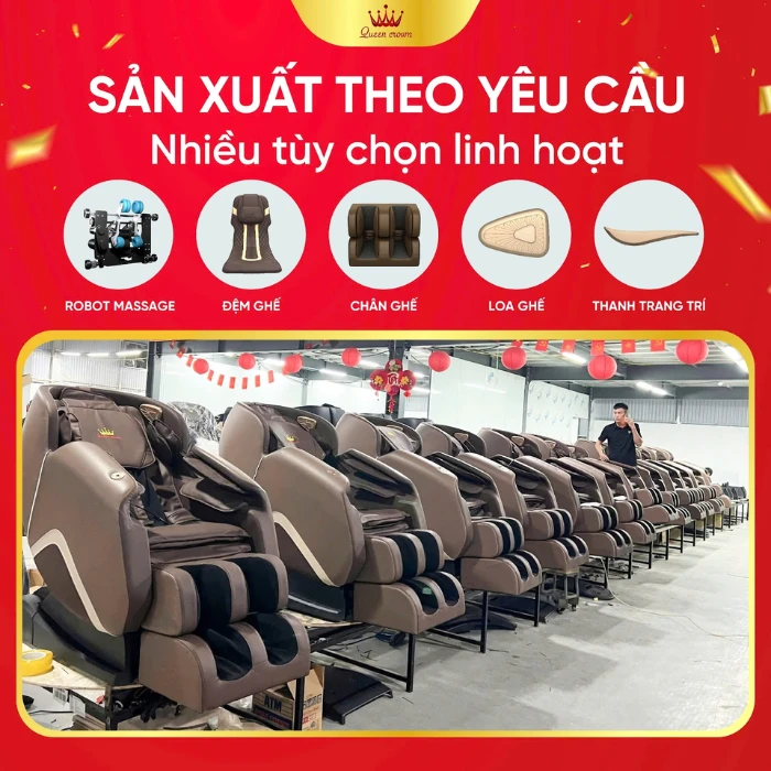 Ghế Massage Gia Công Theo Yêu Cầu