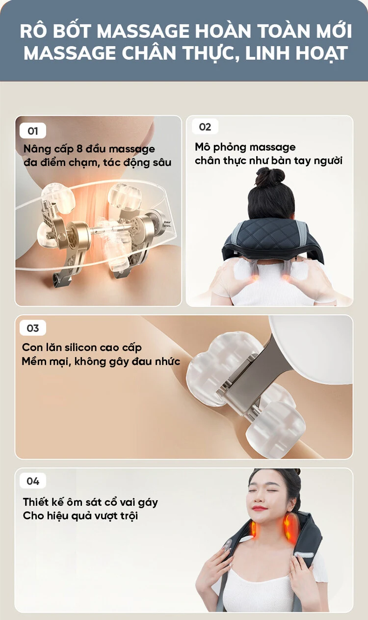 Đai massage Queen Crown QC M5