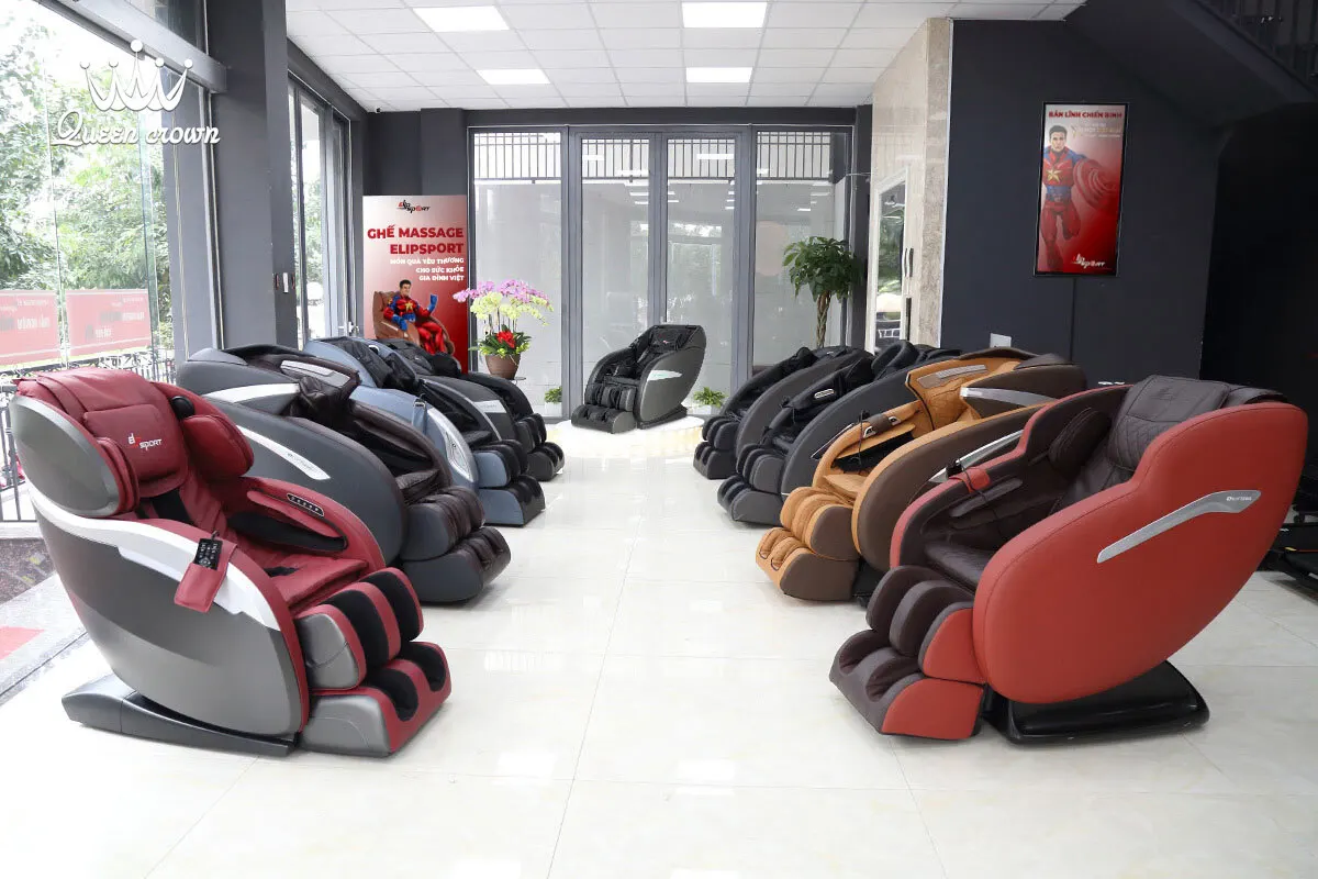ghế massage có chế độ kiểm tra sức khỏe