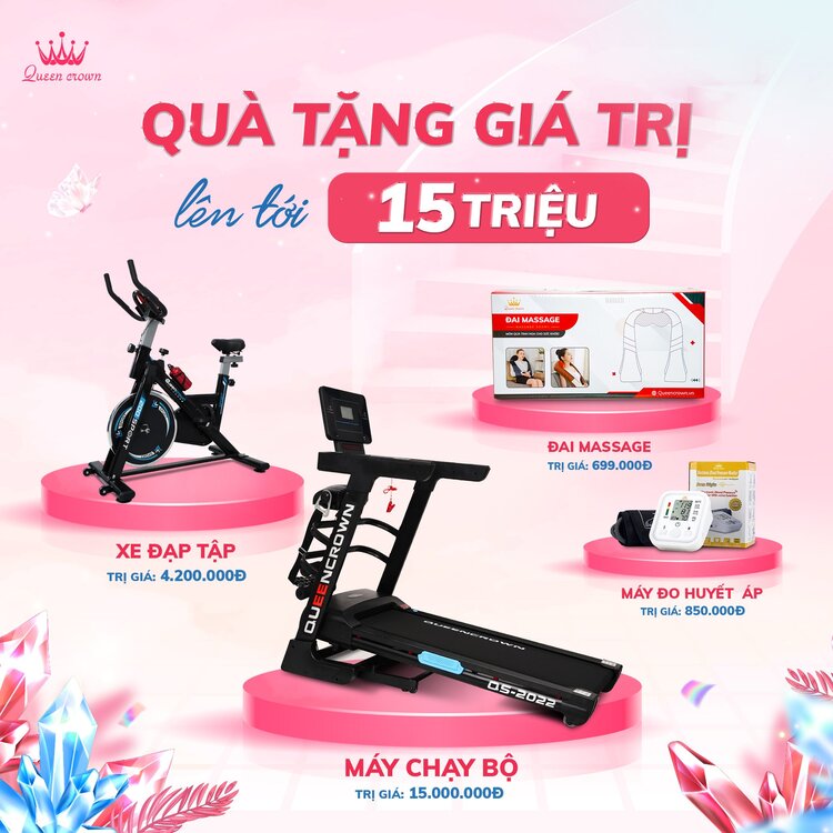 Nhiều quà tặng hấp dẫn dành tặng khách hàng khi mua ghế massage