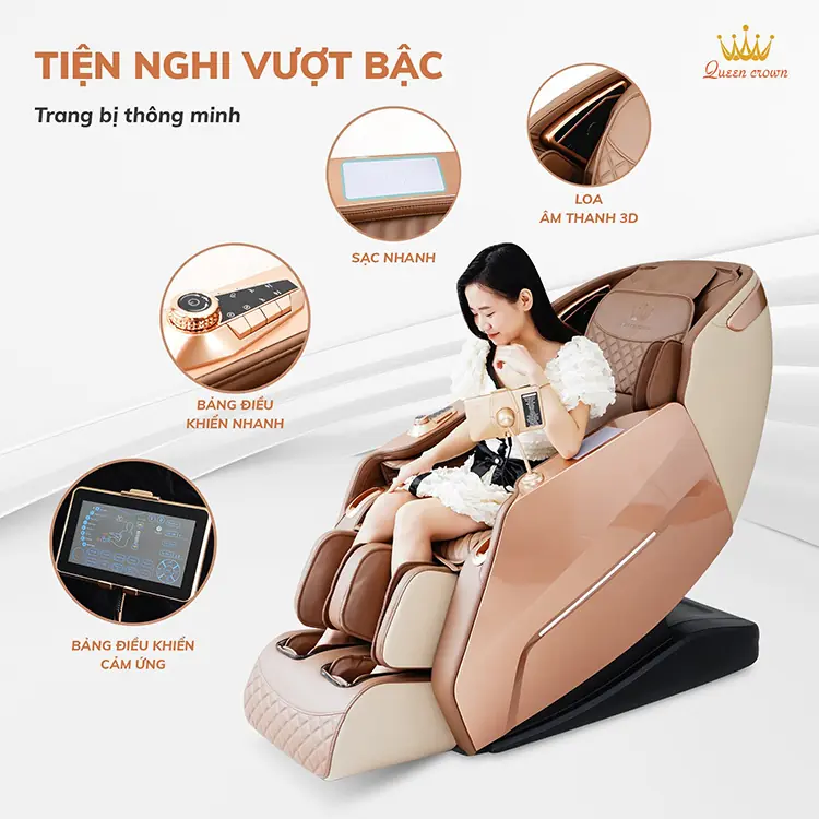Hiểu về tính năng sạc nhanh trên ghế massage