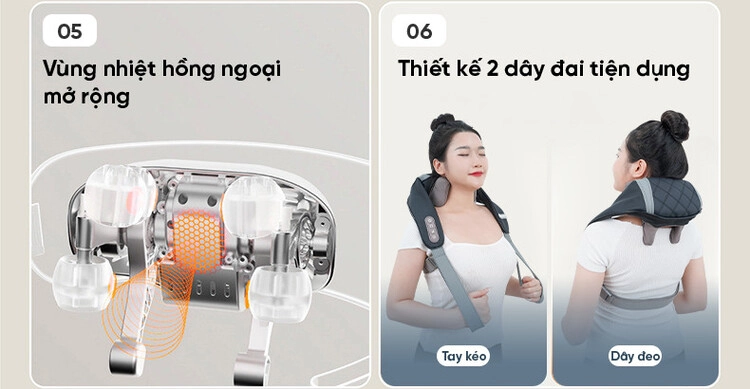 Đai massage Queen Crown QC M5
