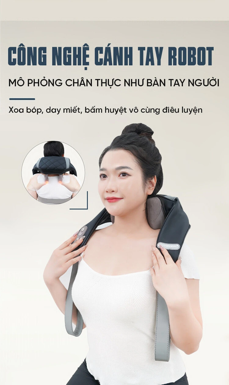 Đai massage Queen Crown QC M5