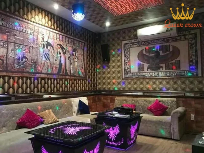Giấy dán tường trang trí phòng karaoke