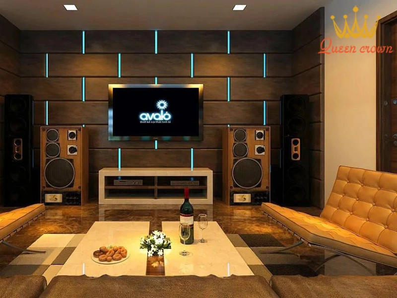 thiết bị trang trí phòng karaoke