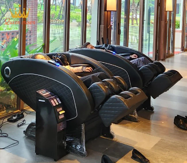 Tập Đoàn BĐS Nghỉ Dưỡng Lớn Nhất Việt Nam Đầu Tư Ghế Massage Kinh Doanh Hiện Đại Của Queen Crown