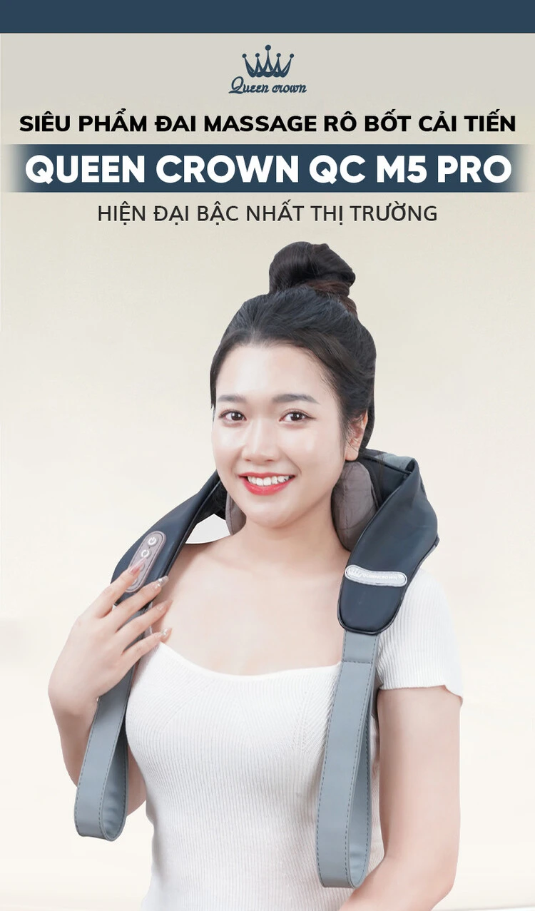 Đai massage Queen Crown QC M5
