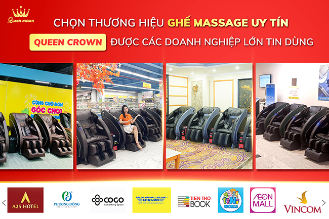 Kinh doanh ghế massage nên chọn thương hiệu uy tín